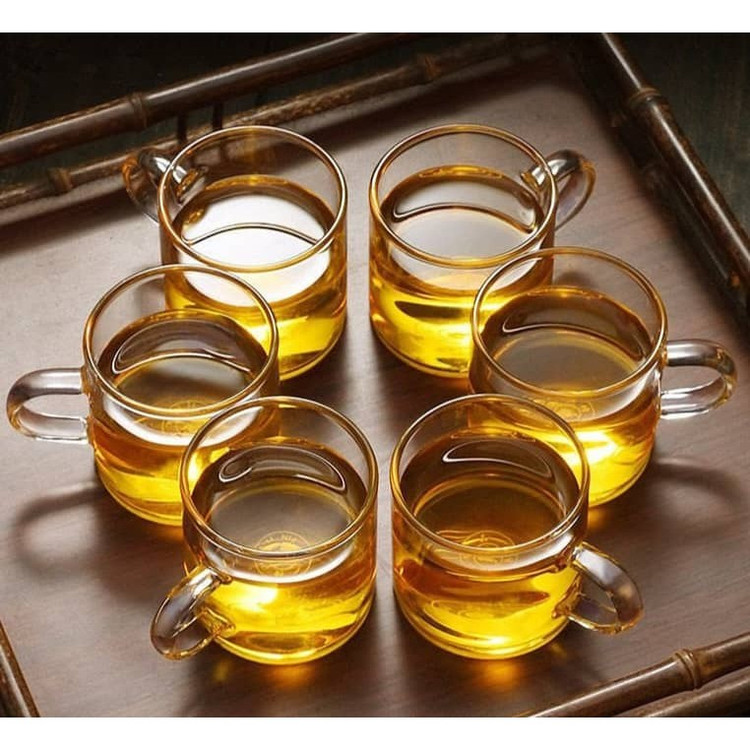 شات قهوه و قهوه خوری پیرکس 6 عددی