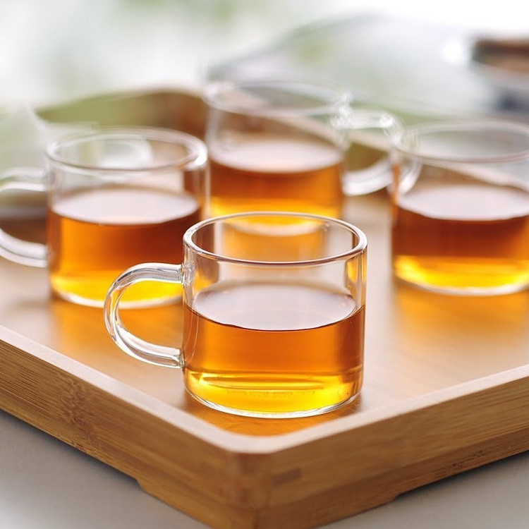 شات قهوه و قهوه خوری پیرکس 6 عددی