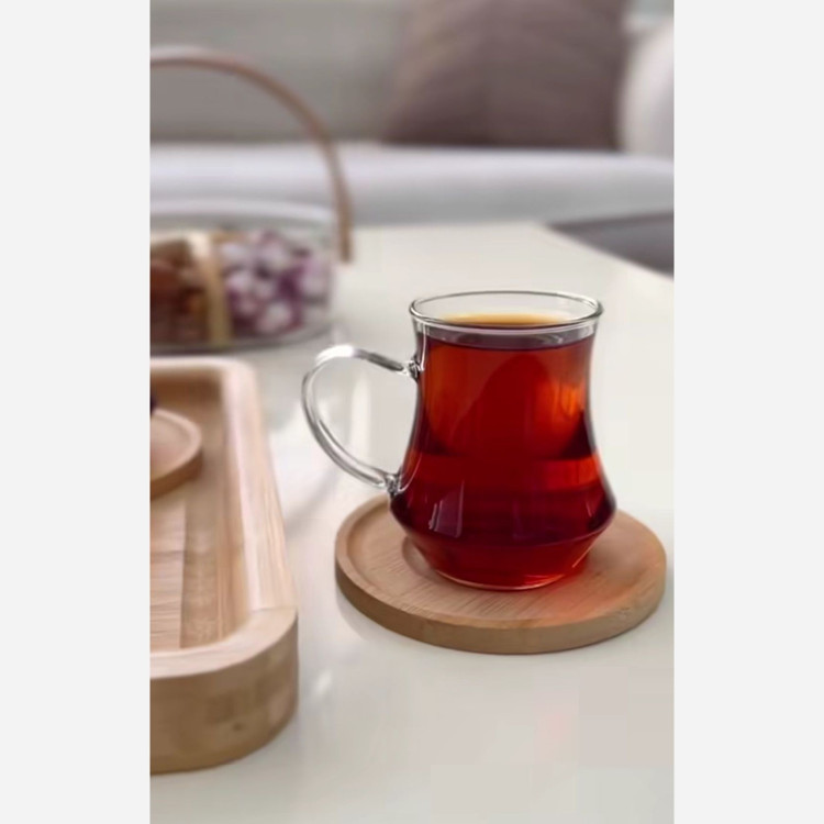 استکان تپل پیرکس 200 میل 6 عددی