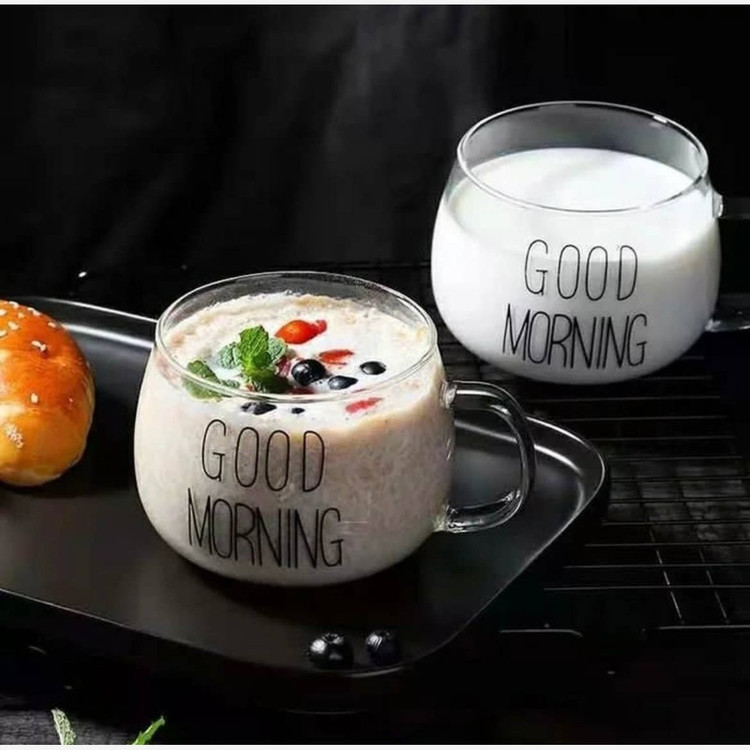 ماگ پیرکس گود مورنینگ godmorning