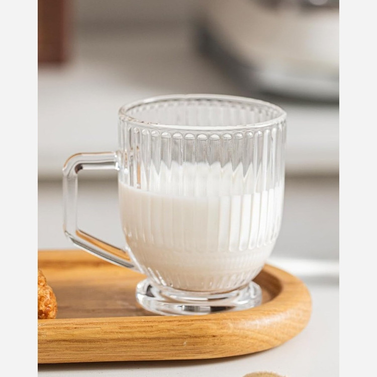 فنجان چای خطی دلی گلس مدل tz5010