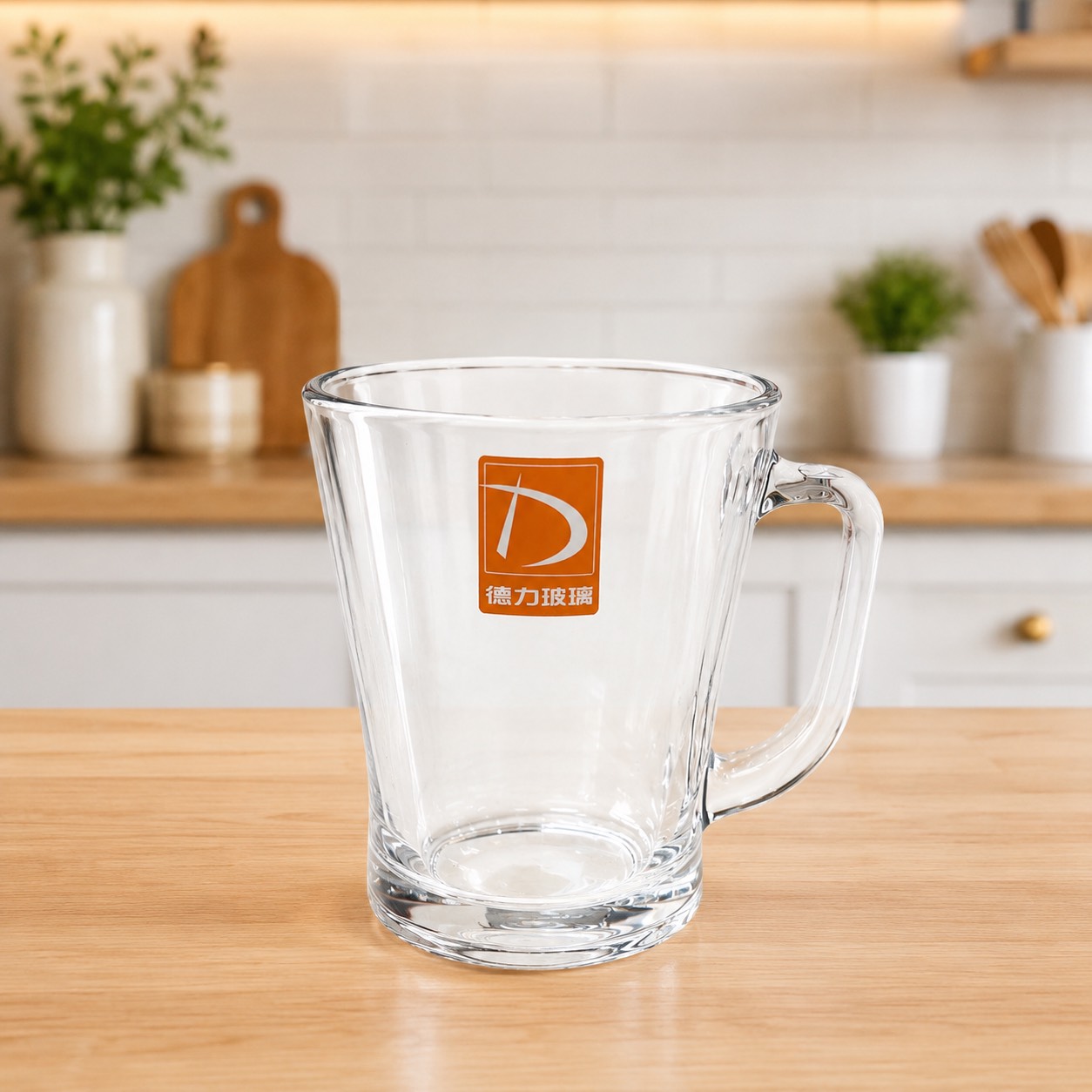 فنجان دسته دار دلی گلس مدل Tz5007 لیوان deli glass