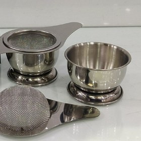 صافی چای زیره دار استیل