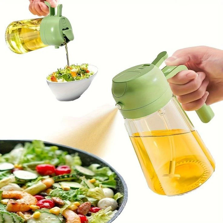 اسپری روغن و روغن ریز شیشه ای دو کاره